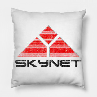 Skynet Logo - Terminator Pillow