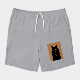 BLACK CAT PORTRAIT #1 Shorts