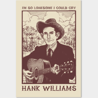Hank Williams Posters and Art