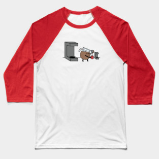 Little Coffee Baseball T-Shirt