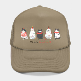Meowy Christmas #3 Hat