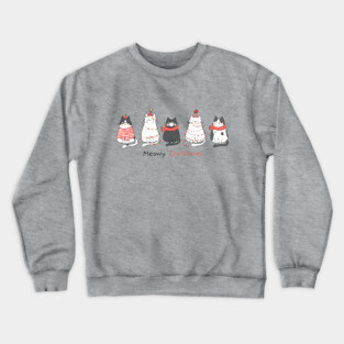 Meowy Christmas #3 Crewneck Sweatshirt