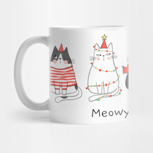 Meowy Christmas #3 Mug