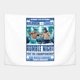 Golovkin vs Canelo Tapestry