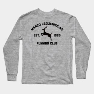 Marco Esquandolas Running Club Long Sleeve T-Shirt