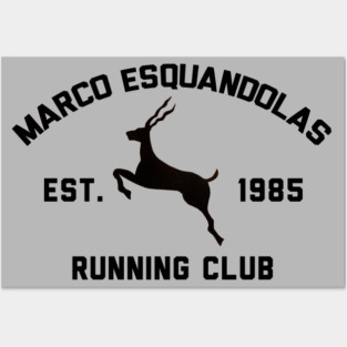 Marco Esquandolas Running Club Posters and Art