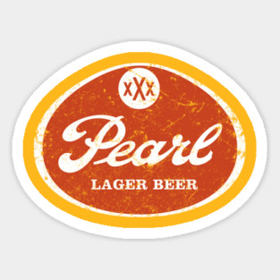 Pearl Beer Sticker