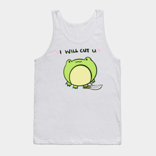 Threatening Froggy Tank Top