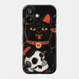 Unlucky Black Cat Phone Case