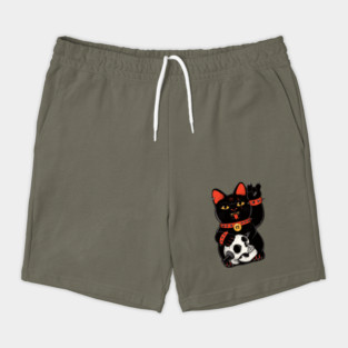 Unlucky Black Cat Shorts