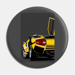 Legendary Lamborghini Countach Pin