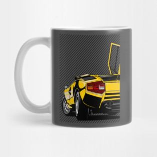 Legendary Lamborghini Countach Mug