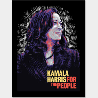 kamala harris 2024 Posters and Art