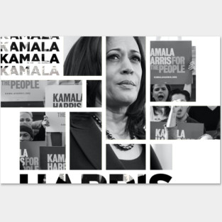kamala harris Posters and Art