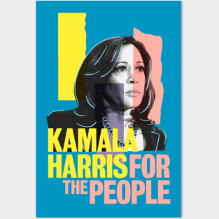 kamala harris Posters and Art