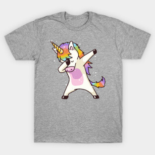 Dabbing Unicorn Shirt Dab Hip Hop Funny Magic T-Shirt
