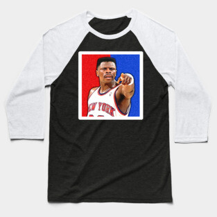 Red and blue patrick ewing Baseball T-Shirt
