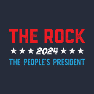 The Rock 2024: The People's President T-Shirt
