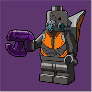 LEGO Halo 3 Grunt (Orange) Posters and Art