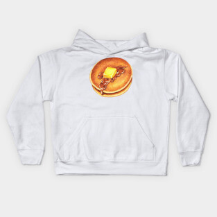 Vintage Pancake Kids Hoodie