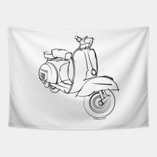 Scooter Tapestry