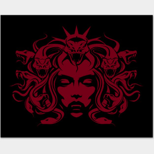 Medusa Posters and Art