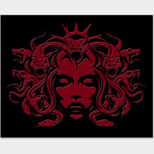 Medusa Posters and Art