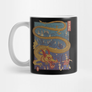 The archer and the dragon Mug
