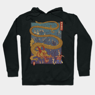 The archer and the dragon Hoodie