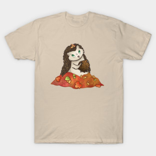 Leafy Hedgehog T-Shirt