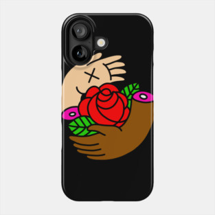Democratic Socialism Rose Phone Case