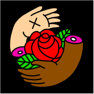 Democratic Socialism Rose Posters and Art