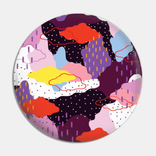 Purple Winter Pin