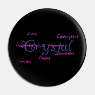 Crystal Pin