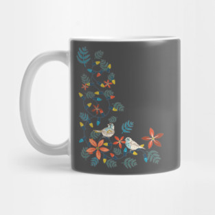 Tangled Lights with Birds Mug