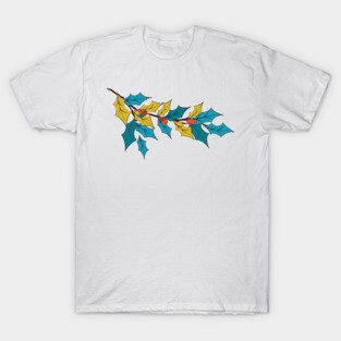 Holly Berry Branch T-Shirt