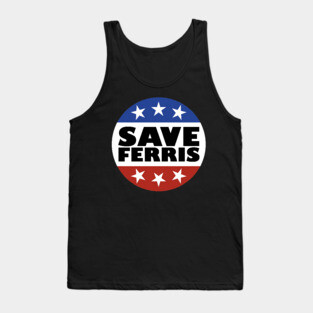 Save Ferris Badge Tank Top