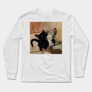 Toilet Paper Fiend Long Sleeve T-Shirt