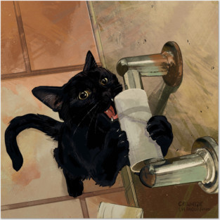 Toilet Paper Fiend Posters and Art