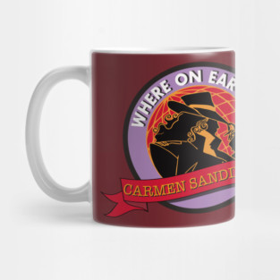 Carmen Sandiego Mug