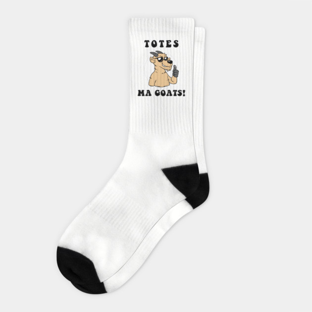 Totes Ma Goats Socks by dumbshirts