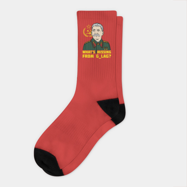 What's Missing From Gulag? Socks by dumbshirts