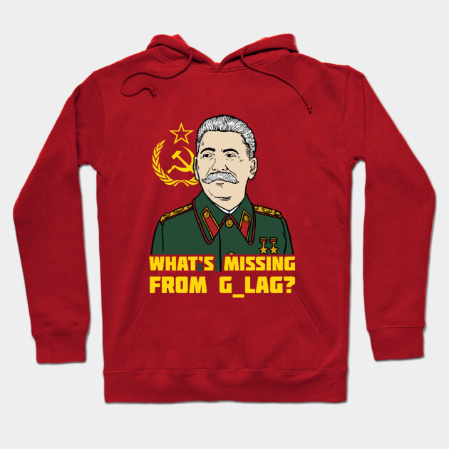 What's Missing From Gulag? Hoodie by dumbshirts