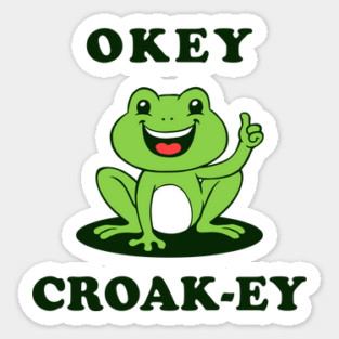 Okey Croak-ey Magnet