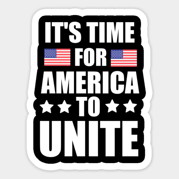 It's Time For America To Unite, Biden President Magnet by logiamerch