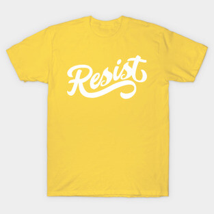 Resist Script T-Shirt