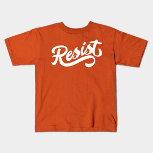 Resist Script Kids T-Shirt