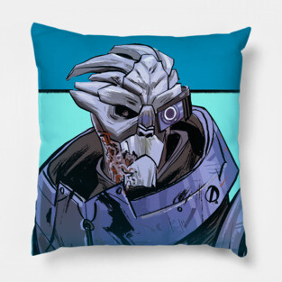 Garrus Vakarian - Mass Effect Pillow