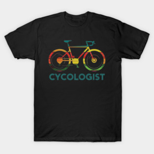 Funny Cycologist Bicycle Humor T-Shirt