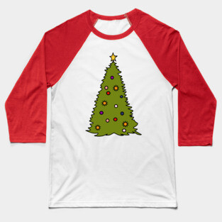 Christmas Tree Baseball T-Shirt